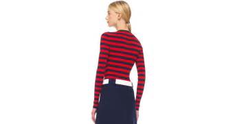 michael kors stripe|Striped Knit Top .